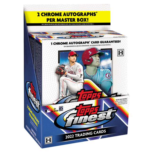 2022 Topps Finest MLB Baseball Hobby Box