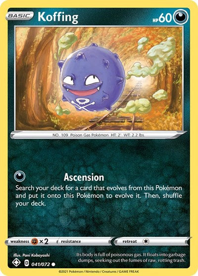 Shining Fates - 041/072 Koffing Common