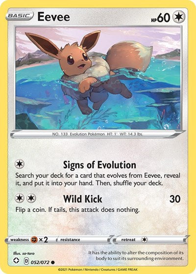 Shining Fates - 052/072 Eevee Common