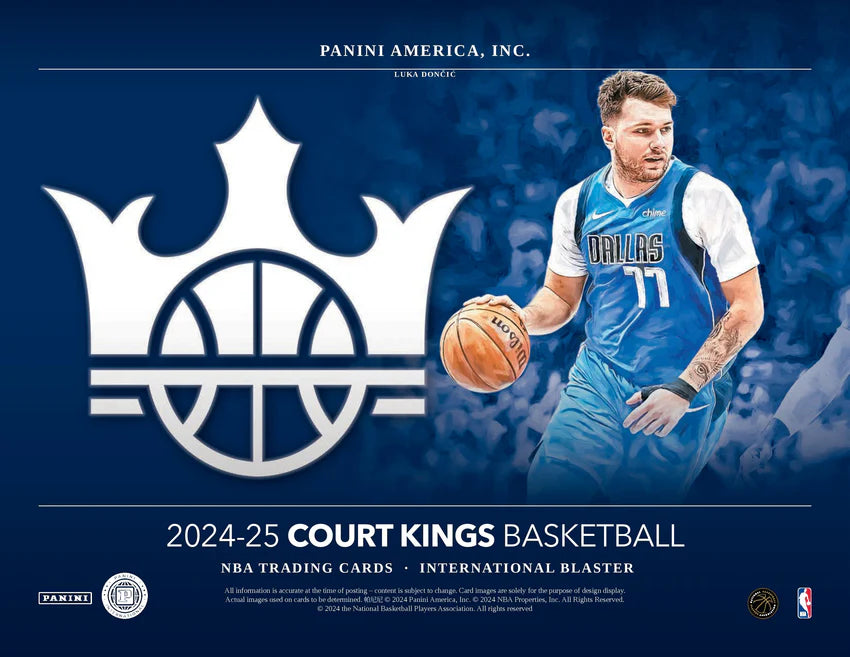2024-25 Panini Court Kings Basketball Hobby International Blaster Box