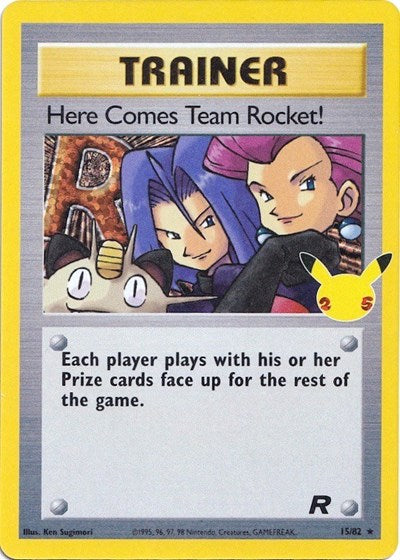 Celebrations Classic Collection - 15/82 Here Comes Team Rocket! Classic Collection