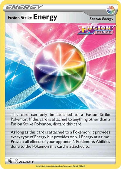 Sword & Shield Fusion Strike - 244/264 Fusion Strike Energy Uncommon