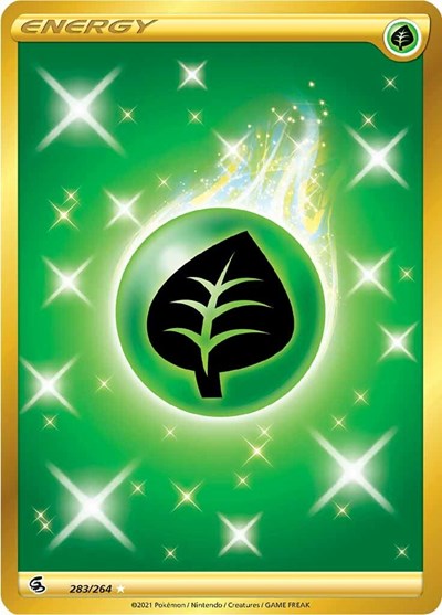 Sword & Shield Fusion Strike - 283/264 Grass Energy Secret Rare