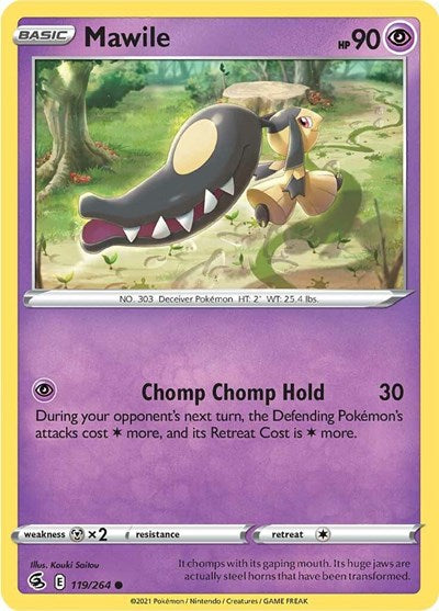 Sword & Shield Fusion Strike - 119/264 Mawile Common