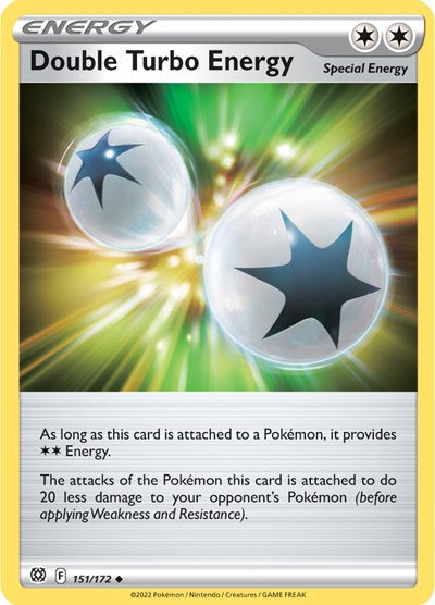 Sword & Shield Brilliant Stars - 151/172 Double Turbo Energy Uncommon