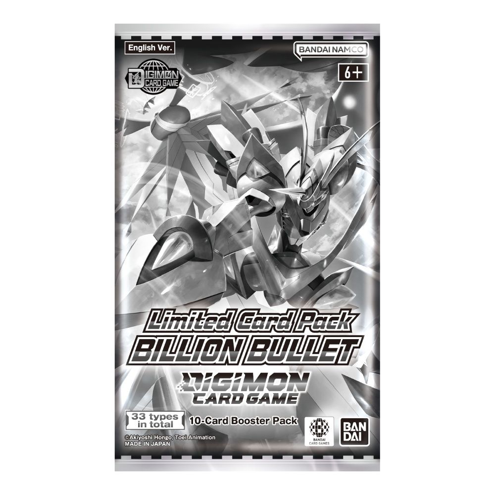 Digimon Card Game: Billion Bullet Limited Card Pack Box [LM-06]