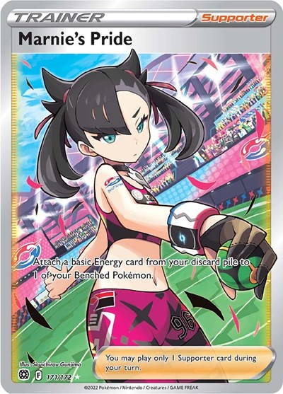 Sword & Shield Brilliant Stars - 171/172 Marnie's Pride (Full Art) Ultra Rare