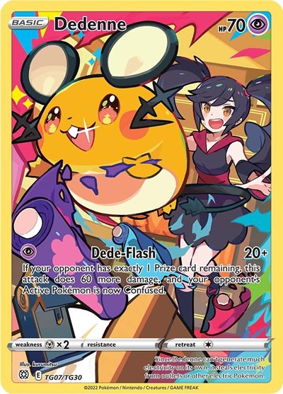 Sword & Shield Brilliant Stars Trainer Gallery - TG07/TG30 Dedenne Ultra Rare