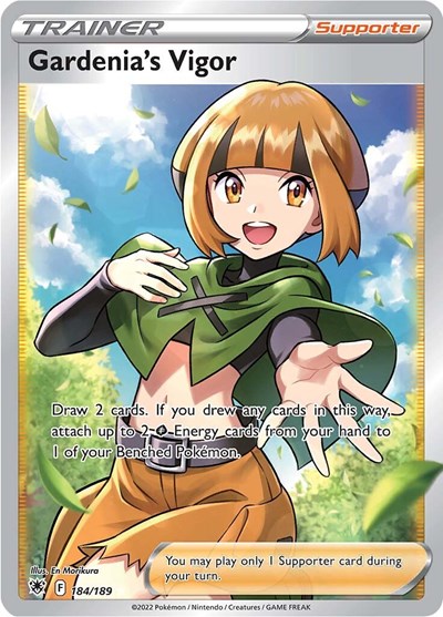 Sword & Shield Astral Radiance - 184/189 Gardenia's Vigor (Full Art) Ultra Rare