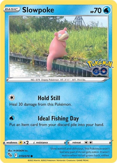 Pokemon GO - 019/078 Slowpoke Common