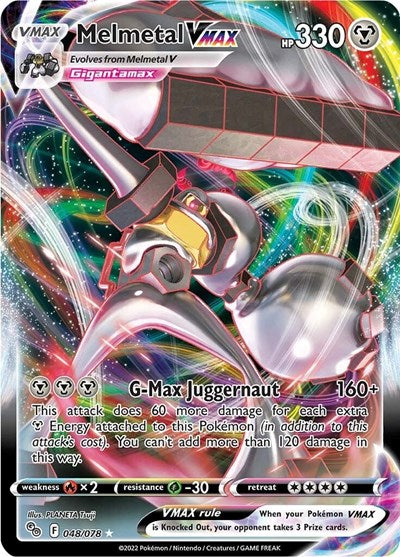 Pokemon GO - 048/078 Melmetal VMAX Ultra Rare