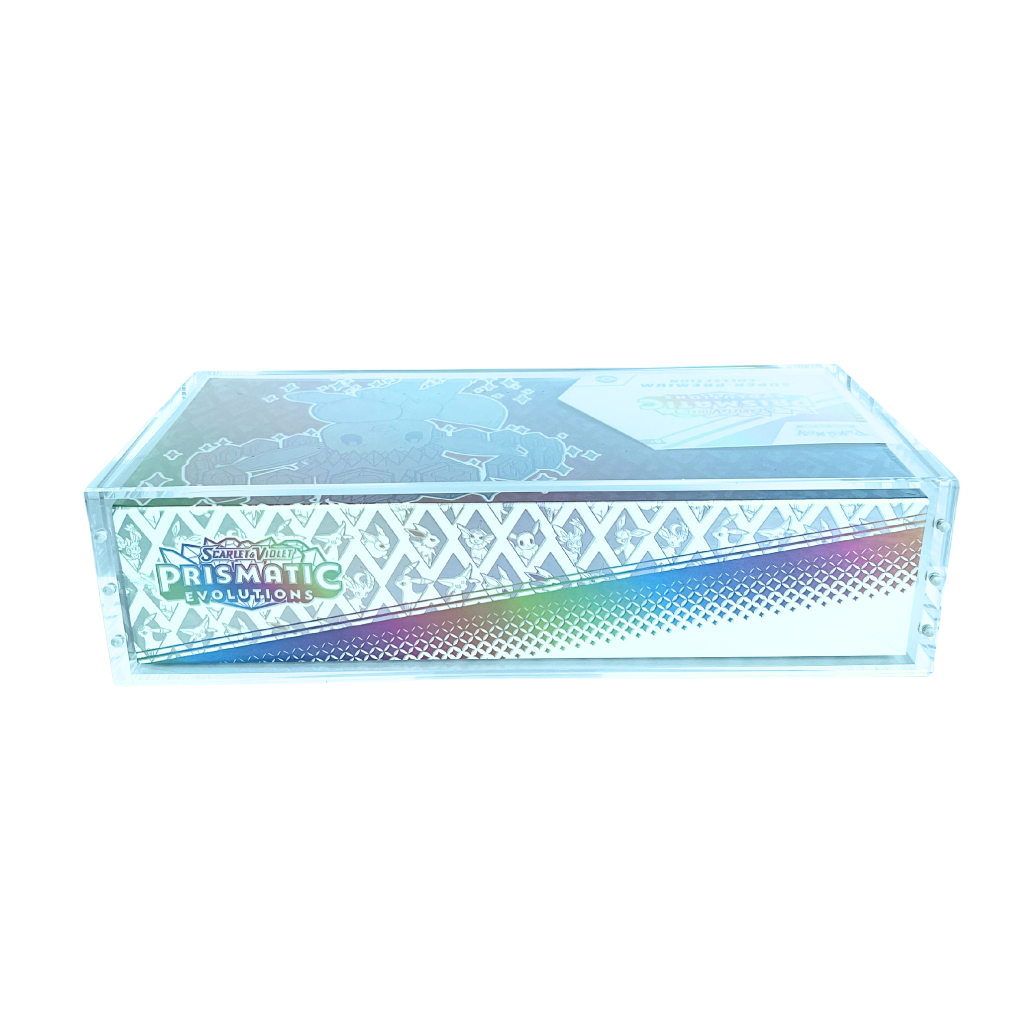 Pokémon TCG Prismatic Evolutions Super-Premium Collection with Acrylic Case