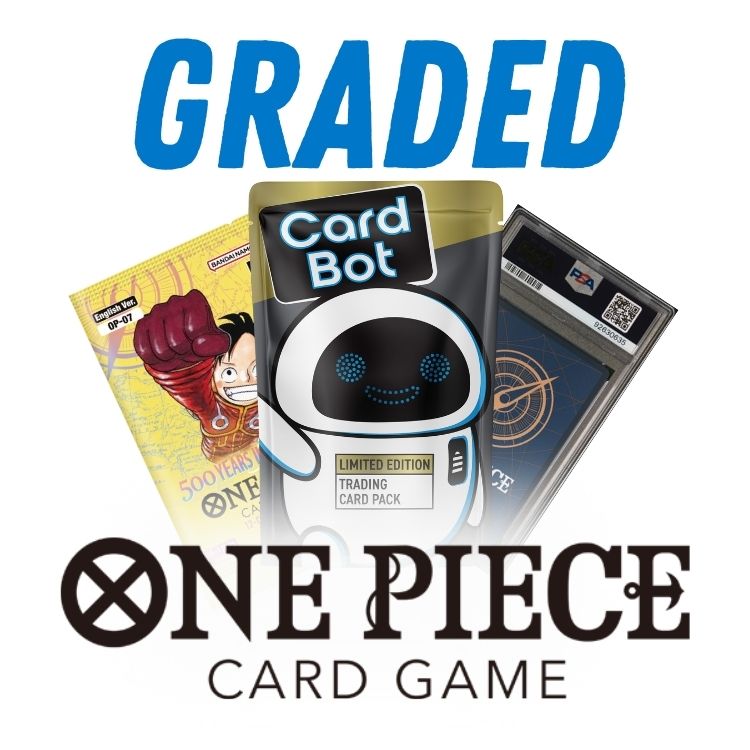 Card Bot One Piece Card Game Graded Card Collectors Pack