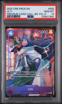 2025 One Piece Premium Card Collection -Best Selection Vol.3- #002 Ulti PSA 10