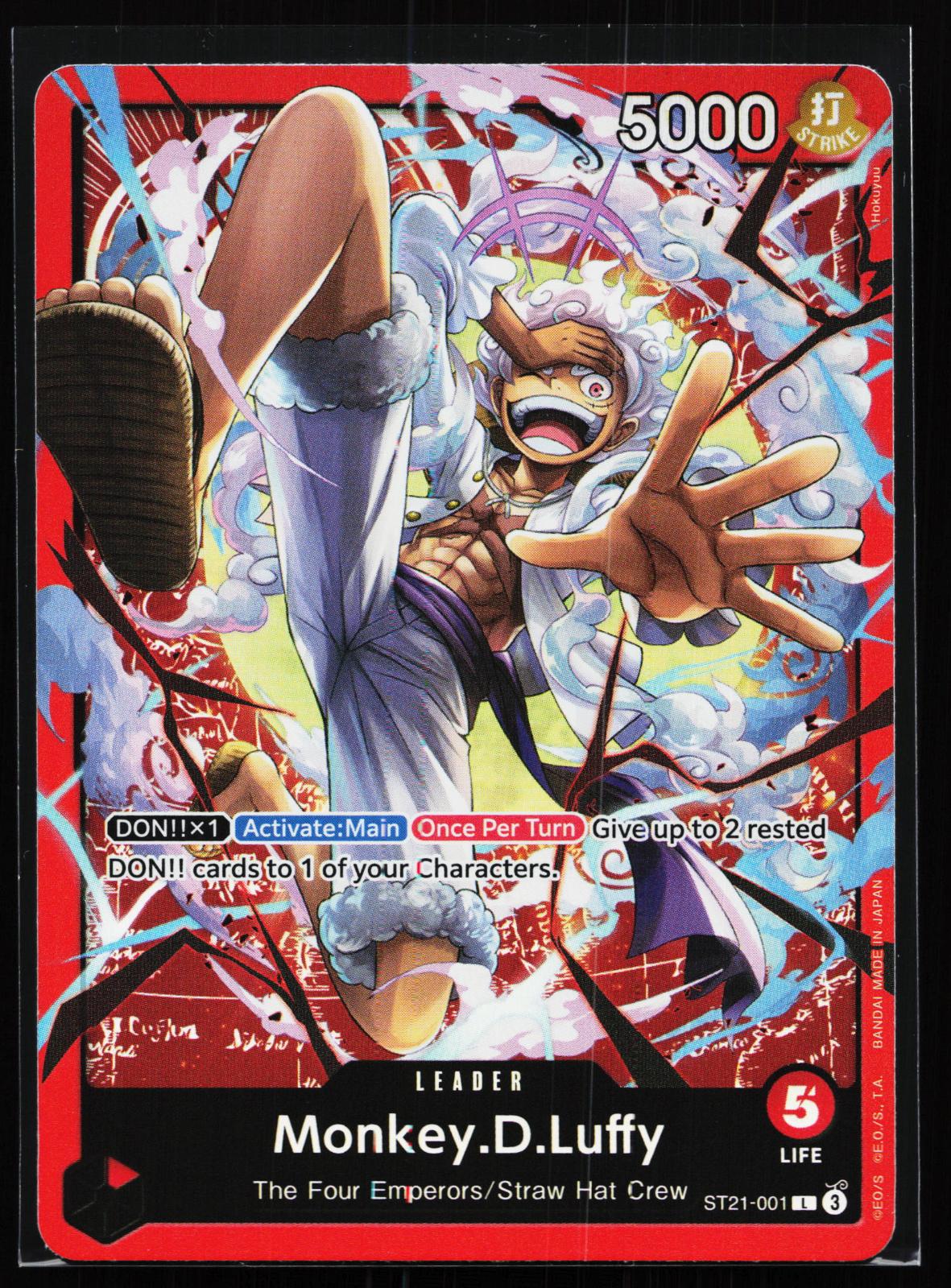 One Piece Card Game - P-001 Monkey.D.Luffy (Bandai Fest Collection Alt