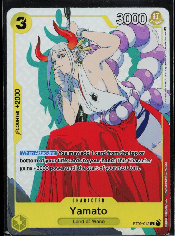 One Piece Promotion Cards #ST09-012 Yamato (Gift Collection 2023)