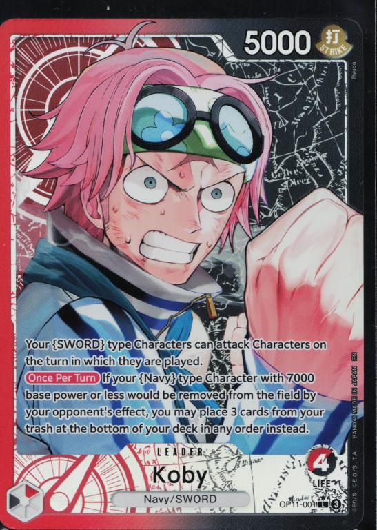 A Fist of Divine Speed #OP11-001 Koby (001) (Alternate Art)