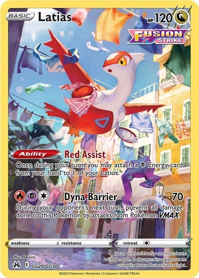 Crown Zenith Galarian Gallery - GG20/GG70 Latias Ultra Rare