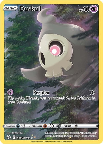 Crown Zenith Galarian Gallery - GG28/GG70 Duskull Ultra Rare