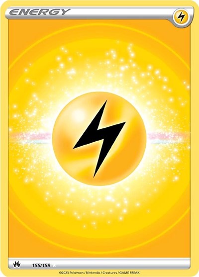 Crown Zenith - 155/159 Lightning Energy (Texture Full Art) Ultra Rare