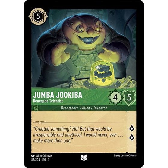 Lorcana - The First Chapter - 83/204 Jumba Jookiba - Renegade Scientist Uncommon