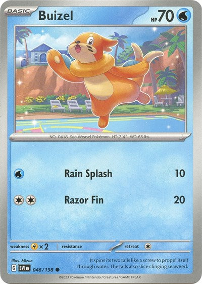 Scarlet & Violet - 046/198 Buizel Common