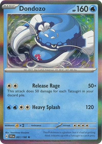Scarlet & Violet - 061/198 Dondozo Rare