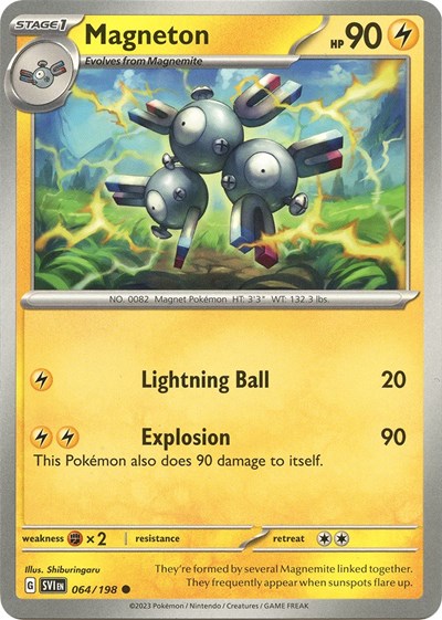 Scarlet & Violet - 064/198 Magneton Common