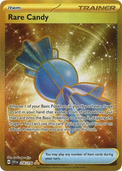 Scarlet & Violet - 256/198 Rare Candy Hyper Rare