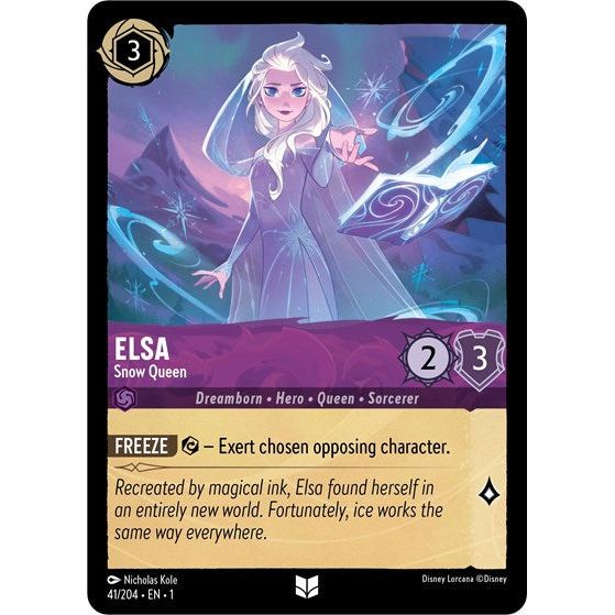 Lorcana - The First Chapter - 41/204 Elsa - Snow Queen Uncommon