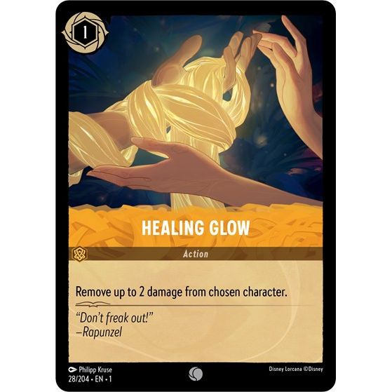 Lorcana - The First Chapter - 028/204 Healing Glow Common