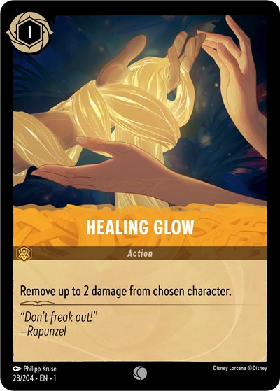Lorcana - The First Chapter - 28/204 Healing Glow Common