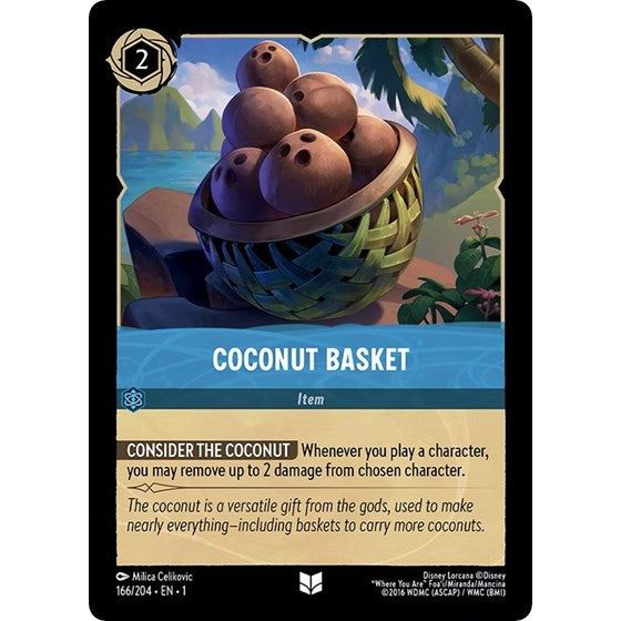 Lorcana - The First Chapter - 166/204 Coconut Basket Uncommon