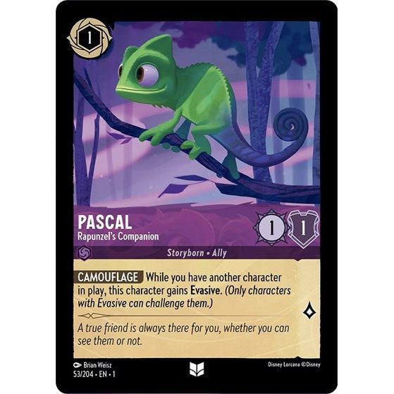 Lorcana - The First Chapter - 053/204 Pascal - Rapunzel's Companion Uncommon