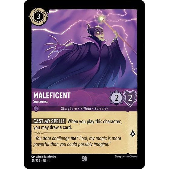 Lorcana - The First Chapter - 049/204 Maleficent - Sorceress Common