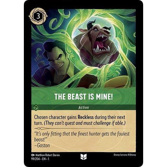 Lorcana - The First Chapter - 099/204 The Beast is Mine! Uncommon