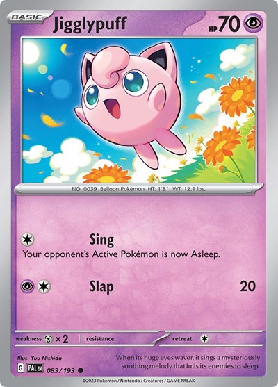 Scarlet & Violet Paldea Evolved - 083/193 Jigglypuff Common