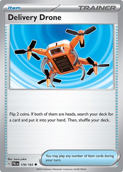 Scarlet & Violet Paldea Evolved - 178/193 Delivery Drone Uncommon