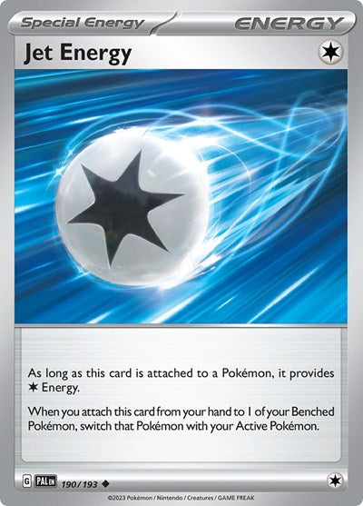 Scarlet & Violet Paldea Evolved - 190/193 Jet Energy Uncommon