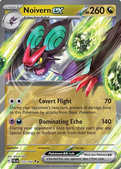 Scarlet & Violet Paldea Evolved - 153/193 Noivern ex Double Rare