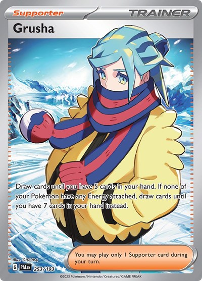 Scarlet & Violet Paldea Evolved - 253/193 Grusha Ultra Rare