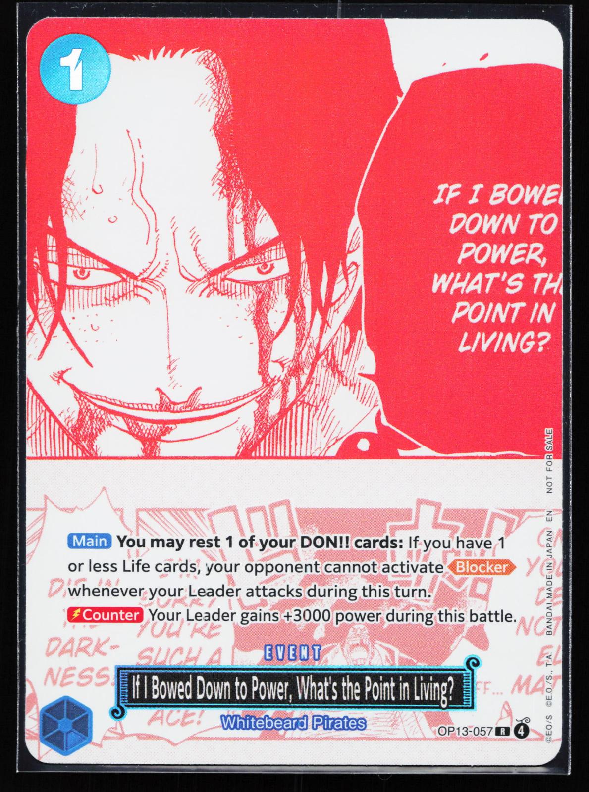 One Piece Promotion Cards OP13-057 