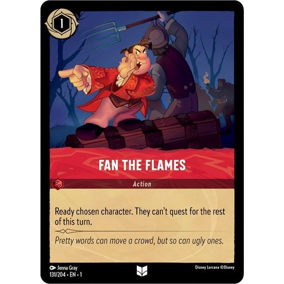 Lorcana - The First Chapter - 131/204 Fan the Flames Uncommon