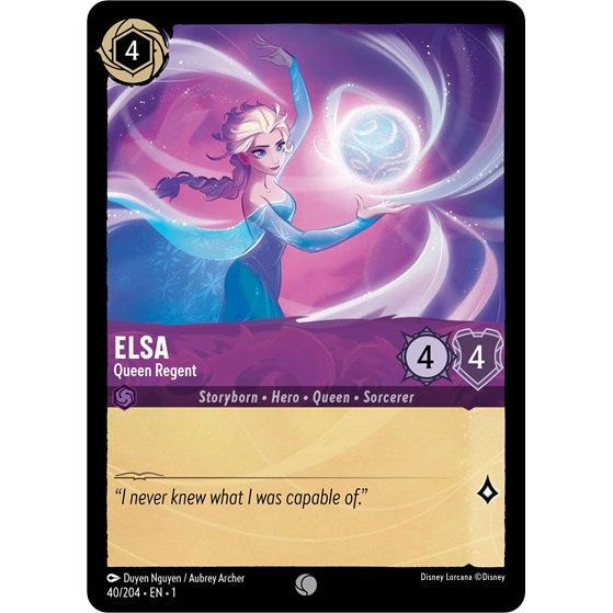 Lorcana - The First Chapter - 040/204 Elsa - Queen Regent Common