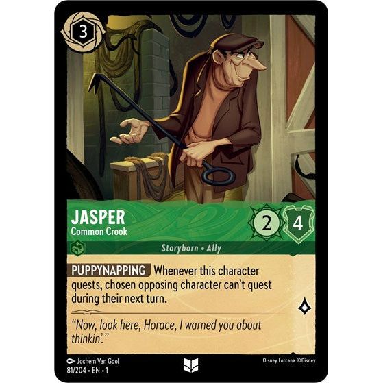 Lorcana - The First Chapter - 81/204 Jasper - Common Crook Uncommon