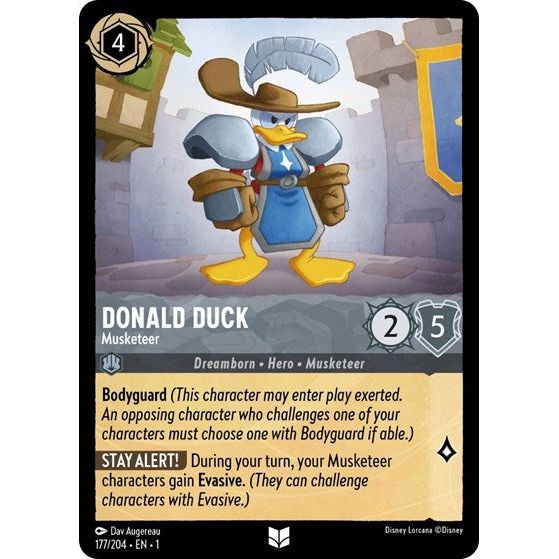 Lorcana - The First Chapter - 177/204 Donald Duck - Musketeer Uncommon
