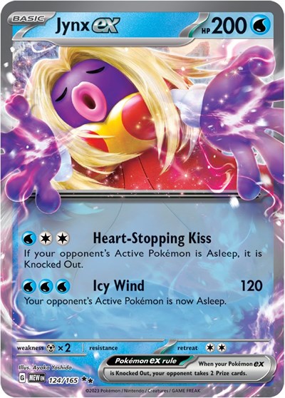 Scarlet & Violet 151 - 124/165 Jynx ex Double Rare