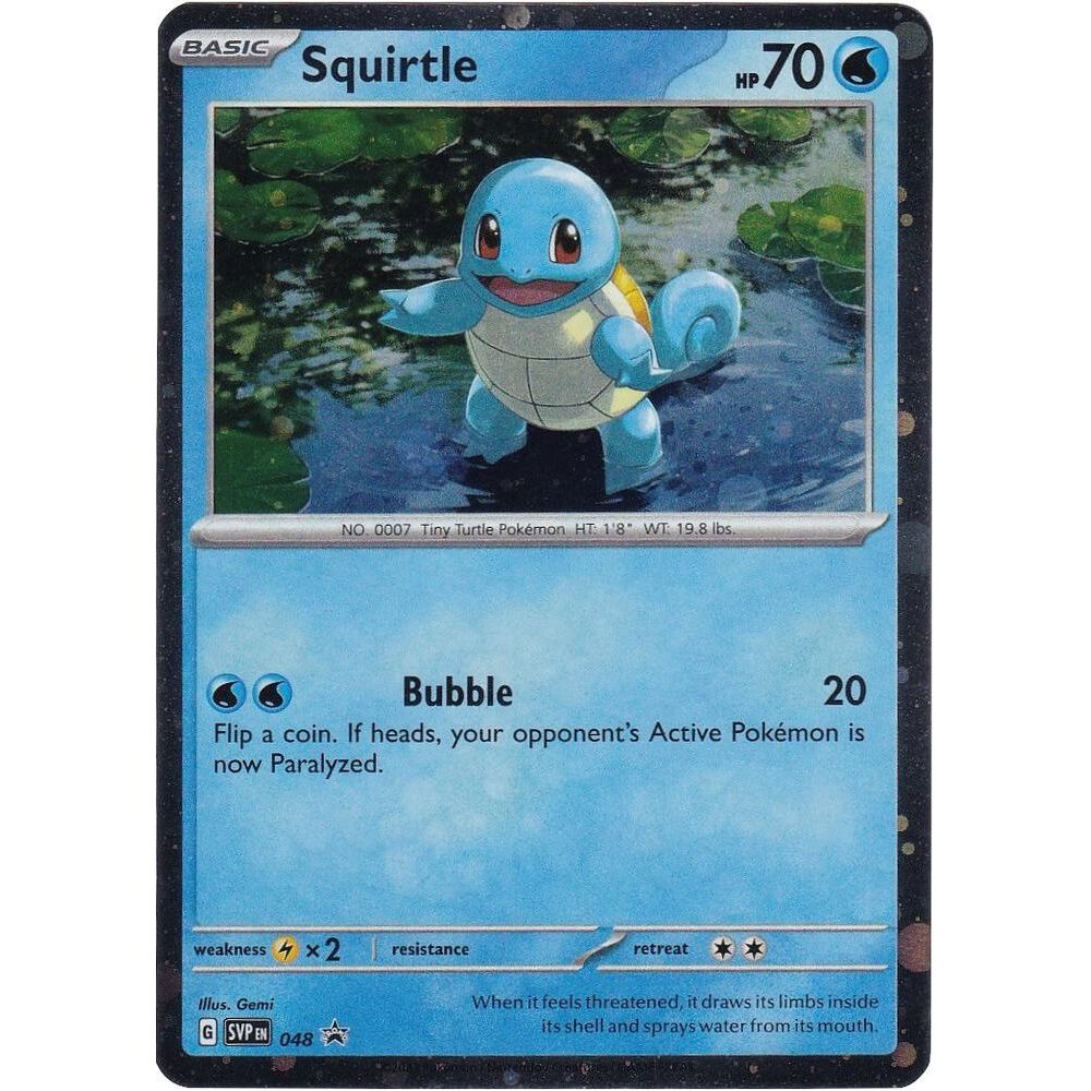 Scarlet & Violet 151 Promo - SVP 048 Squirtle