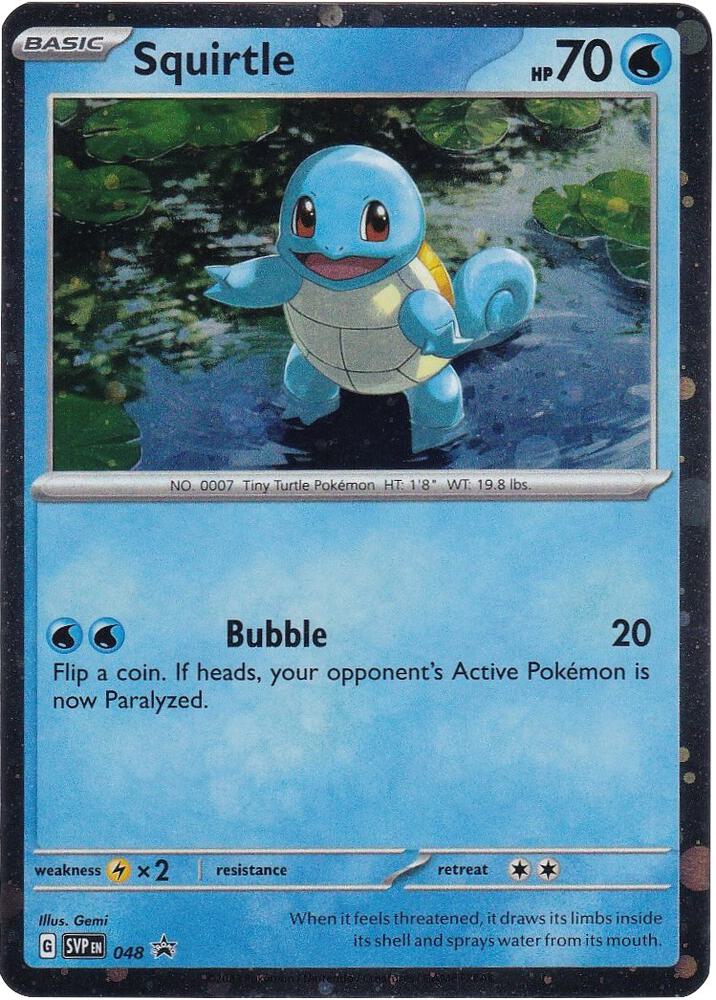 Scarlet & Violet 151 Promo - SVP 048 Squirtle