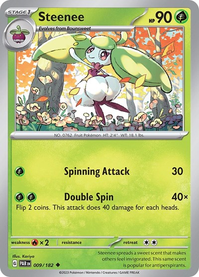 Scarlet & Violet Paradox Rift - 009/182 Steenee Uncommon